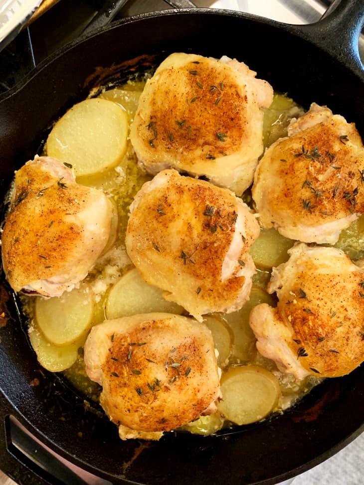 A Review of Ina Garten's Skillet-Roasted Chicken and Potatoes | The Kitchn